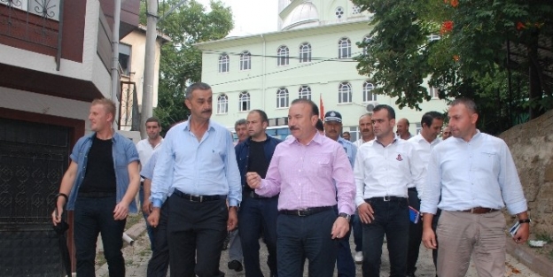 Başkan Doğan Akpınar Ve Kulfallı Köylerinde İncelemelerde Bulundu