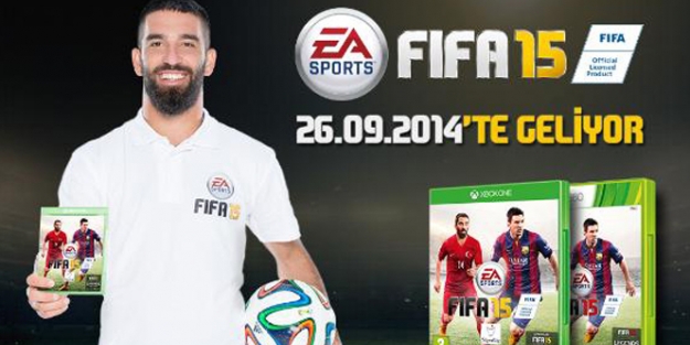 Arda Turan FIFA 2015 kapağında!