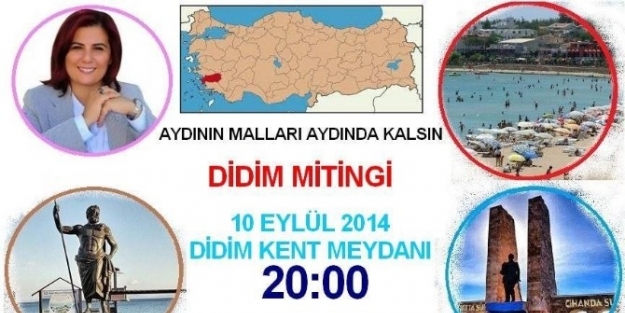 Aydının Değerleri Aydın’da Kalmalı Kampanyasına Didim’den Destek