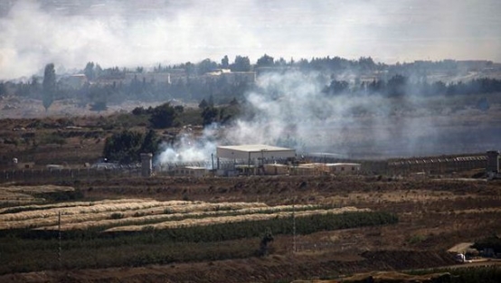 İsrail Ordusu topçu atışıyla vurdu