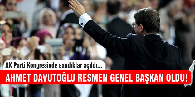 AK Parti kongresinde sonuç belli oldu
