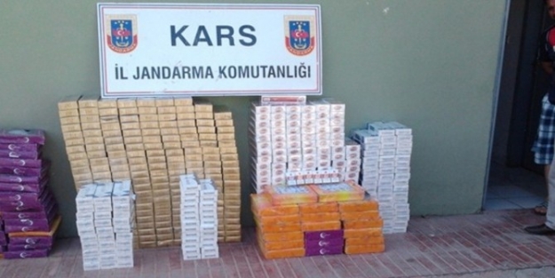 Kağızman’da 5 Bin Paket Kaçak Sigara Ele Geçirildi