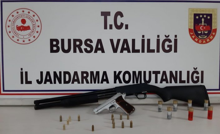  Bursa'da silah ticareti yapanlara operasyon