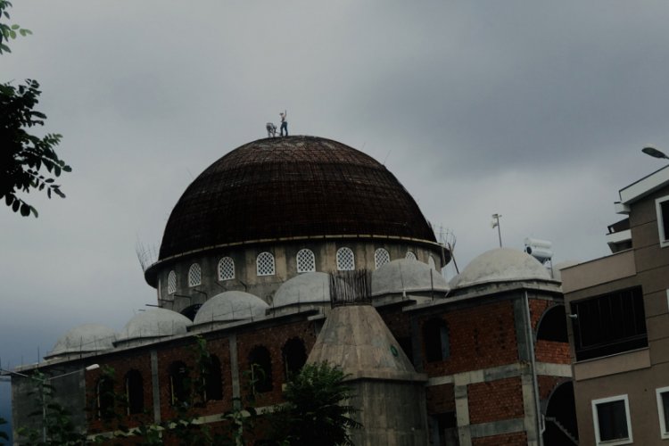 Bursa'da cami kubbesinde ölümüne tamir