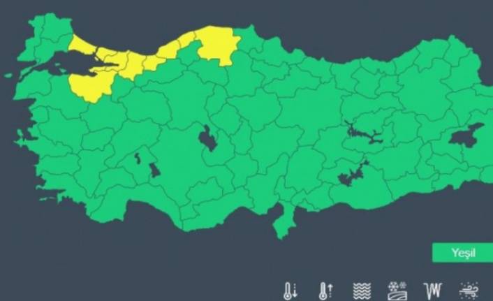 Meteorolojiden Bursa için 'sarı' uyarı verildi!