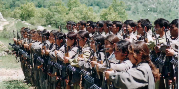 PKK'dan kaçan 12 militan güvenlik güçlerine teslim edildi.