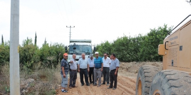 Kurşunlu’da Yollar Yenileniyor