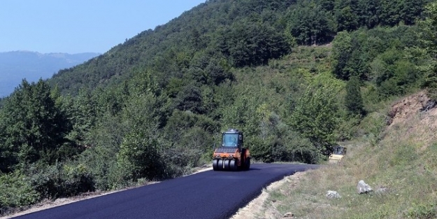 Sakarya Büyükşehir Belediyesi Yolları Asfaltlamaya Devam Ediyor