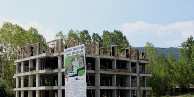 Azdavay Toplu Konut Projesi Tüm Hızıyla Devam Ediyor