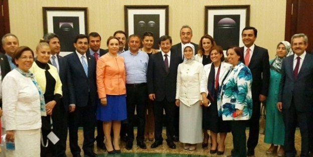 Yeni Başbakan Davutoğlu’na İlk Ziyaret Kırşehir Heyetinden