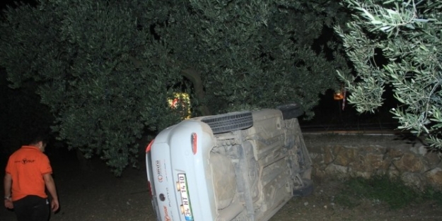 Virajı Alamadı, Tarlaya Uçtu