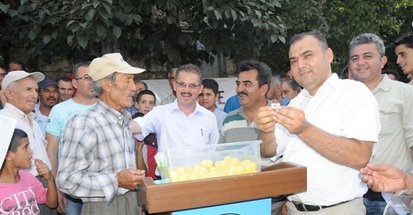 Orman Köylülerine Defne Dağıtımı Yapıldı