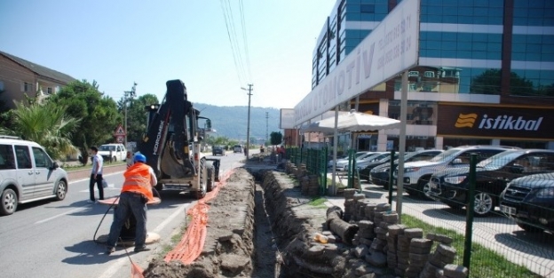 Çaycuma’da Alt Yapı Çalişmalari Devam Ediyor