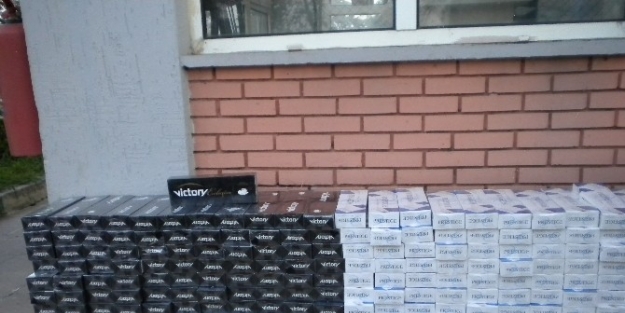 Samsun’da 11 Bin 100 Paket Kaçak Sigara Ele Geçti