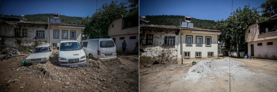 Bursa'daki sel felaketinin izleri siliniyor