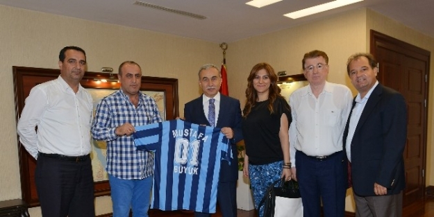 Adanaspor Ve Adana Demirspor’dan Vali Büyük’e Ziyaret