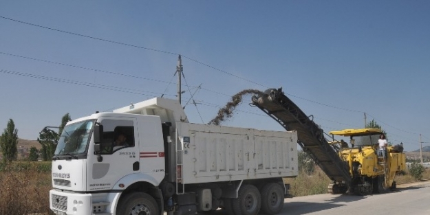 Laz Ahmet Caddesi’nde Yol Çalişmalari