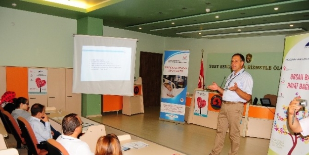 Belediye Çalişanlarina Organ Bağışı Semineri
