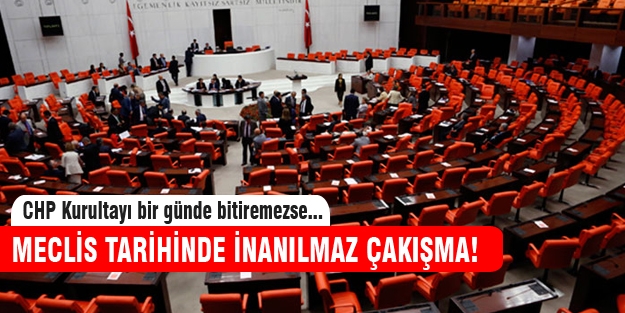Meclis tarihinde çarpıcı çakışma!