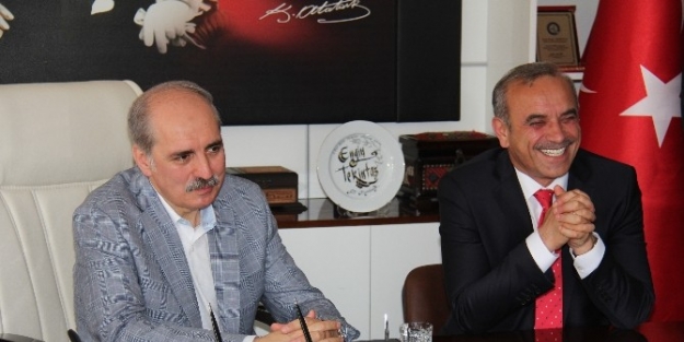 Engin Tekintaş, Numan Kurtulmuş’u Tebrik Etti