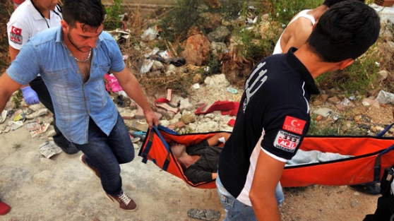 Ölmek üzereyken hayata tutundular!