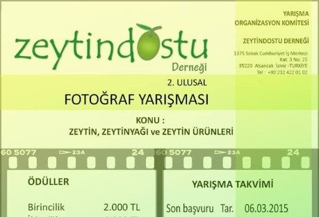 Zeytindostu Derneği 2. Ulusal Fotoğraf Yarışması Başvuruları Başladı