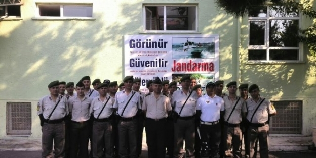 Beyşehir‘de 10 Jandarma Personeli Terfi Etti