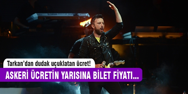 Tarkan'ın  konser başına alacağı ücret rekor kırdı