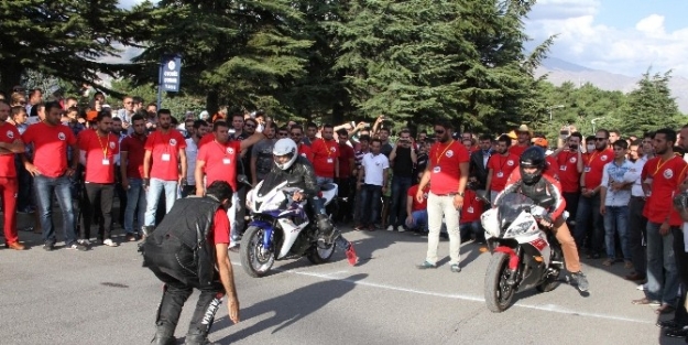 Zafer Bayramı’nı Motorsikletleri İle Kutladılar