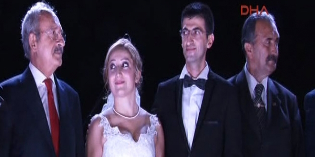 Kılıçdaroğlu Teğmen Çelebi'nin düğününe katıldı