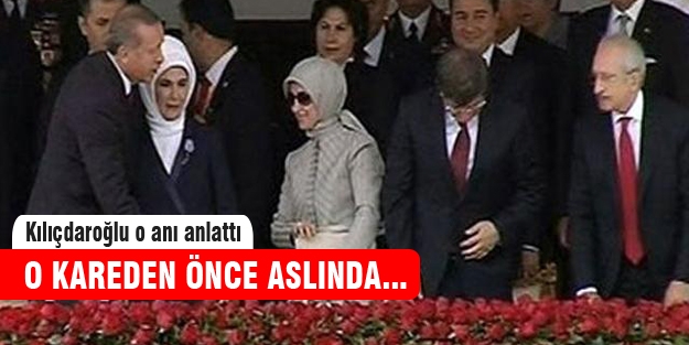 Kılıçdaroğlu tokalaşmayı anlattı