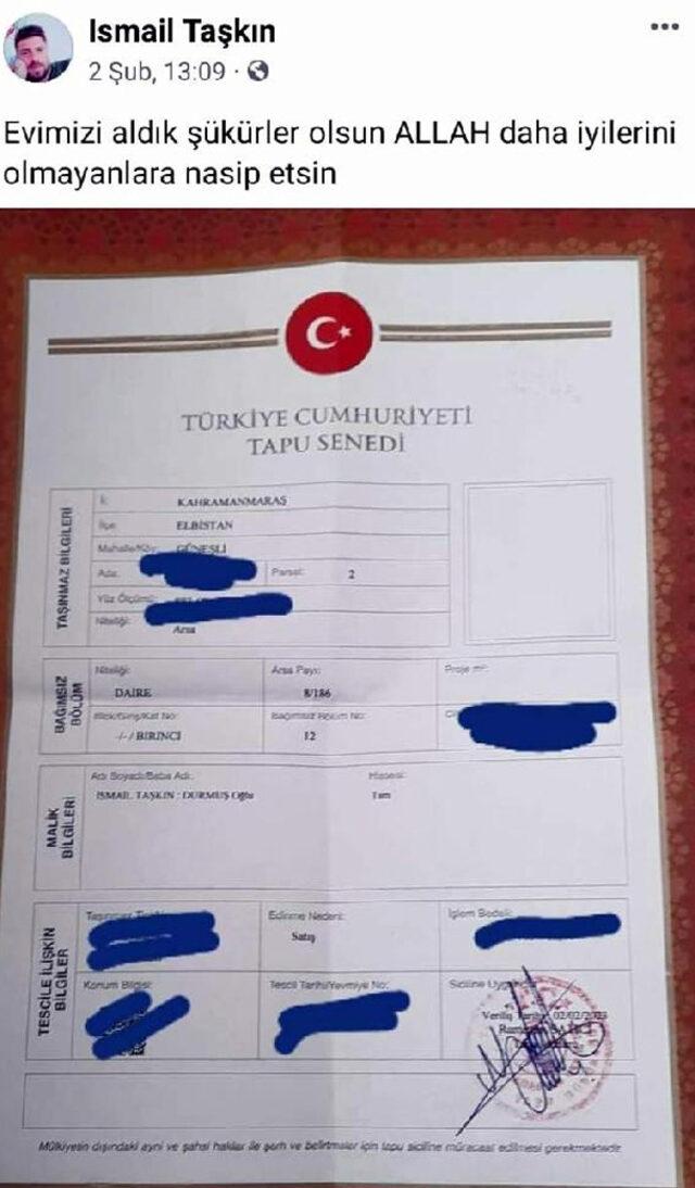 Sevincini sosyal medyada paylaşmıştı! 4 gün önce satın aldıkları dairenin enkazında can verdiler