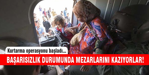 ABD Türkmenleri kurtarmak için düğmeye bastı