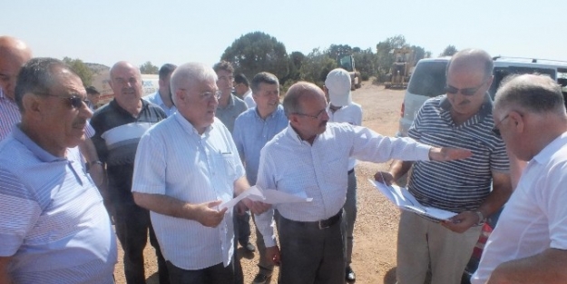 Başkan Sorgun Hadim’deki Çalişmalari İnceledi