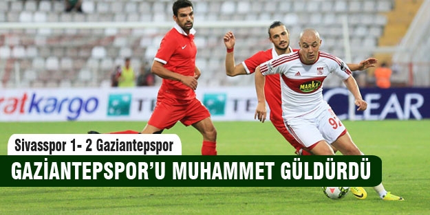 Gaziantepspor'u Muhammet güldürdü!