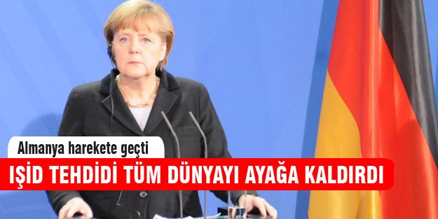 Almanya IŞİD için harekete geçti!