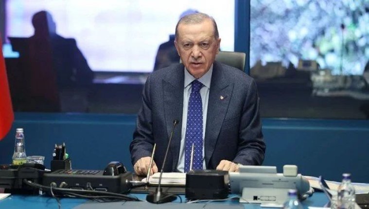 Cumhurbaşkanı Erdoğan, depremin merkez üssü Kahramanmaraş'ta