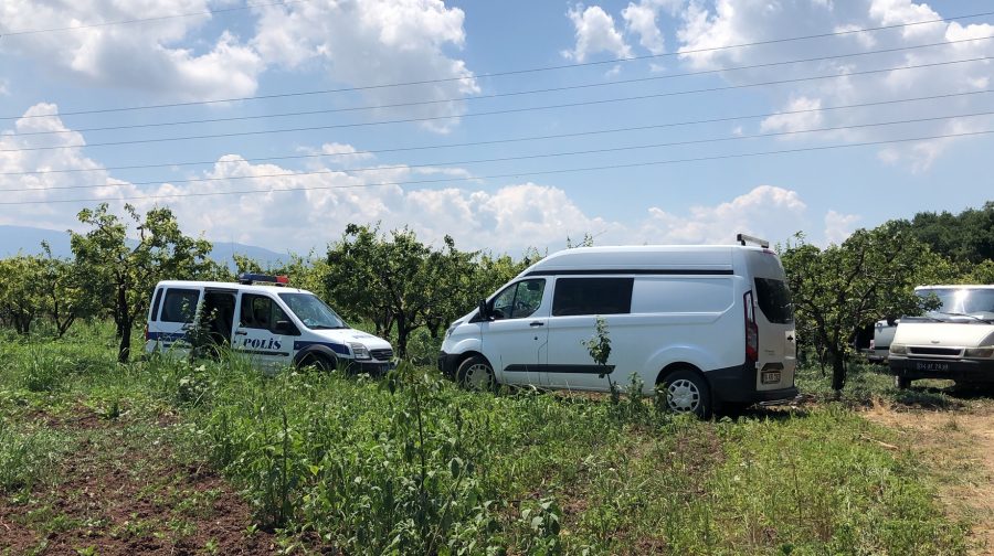 Bursa'da tarlada ceset şoku!