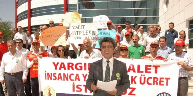 Bes’ten, Adliye Önünde Basın Açıklaması