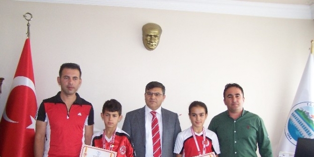 Kaymakam Başıbüyük Başarılı Sporcuları Ağırladı