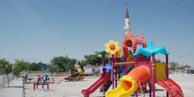 Karatay’da Yeni Mahallelere 40 Çocuk Parkı