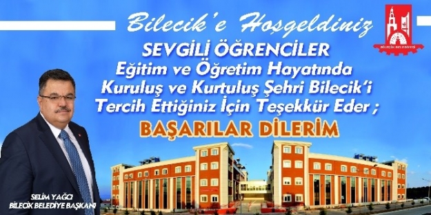 Başkan Yağcı’dan Üniversite Öğrencilerine Mesaj