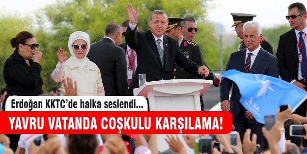 Cumhurbaşkanı olarak ilk kez halka seslendi