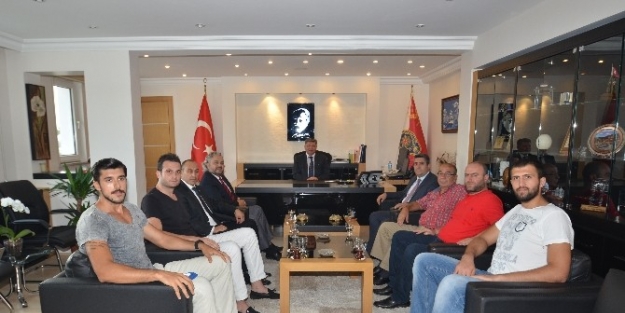 Trakya Üniversitesi Meriç Spor Kulübü’nden Edirne İl Emniyet Müdürü Dr.rahmi Baştuğ’a Ziyaret