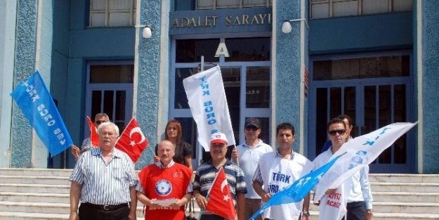 Türk Büro-sen Üyeleri Adli Yıl Açılışında Adalet Çalişanlarinin Sorunlarını Dile Getirdi