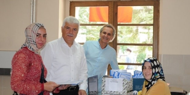 Rektör Öğrencilerin Heyecanına Ortak Oldu