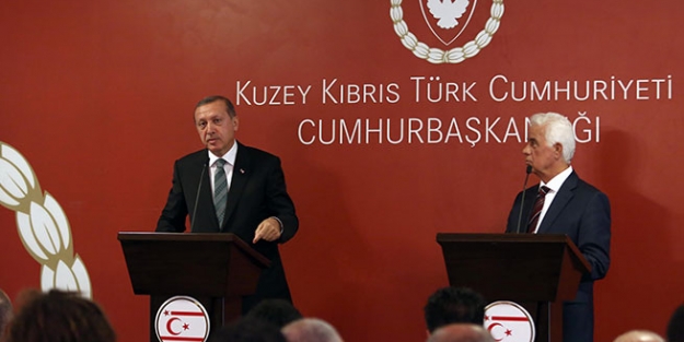 Erdoğan"Çıkan petrolde tüm Kıbrıs halkının hakkı vardır"
