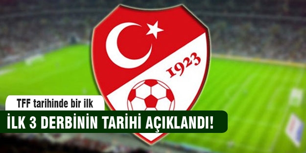 TFF 3 derbi maçının tarihini açıkladı!