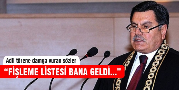 Haşim Kılıç "Fişleme listesi bana geldi"