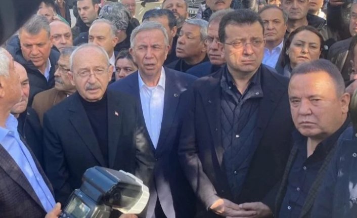 CHP lideri Kılıçdaroğlu deprem bölgesinde